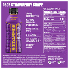 BODYARMOR bottle close-up highlighting cap and easy reseal for on-the-go hydration