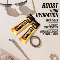BODYARMOR mixed tropical punch drink in clear bottle for thirst relief