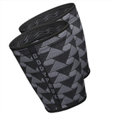 BODYPROX front view of thigh sleeve pair showing fit and shape, supports muscle stability