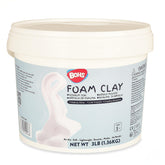 BOHS bucket front view showing foam clay Pro for easy storage and use