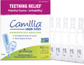 Boiron Camilia front packaging showing product bundle and benefits