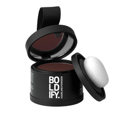 Boldify compact front view showing sleek packaging and easy carry benefit
