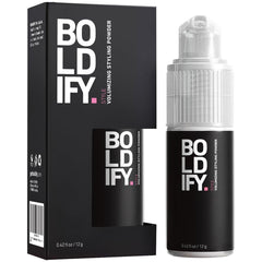 Boldify front packaging travel size shows compact volumizing solution