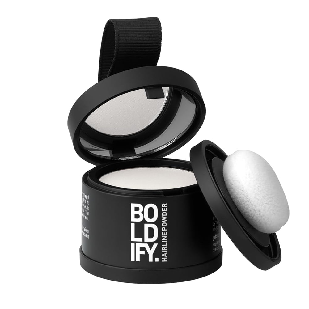 Boldify compact front view showing sleek packaging and easy portability