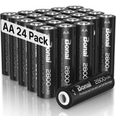 BONAI AA front packaging showing 24-pack and value