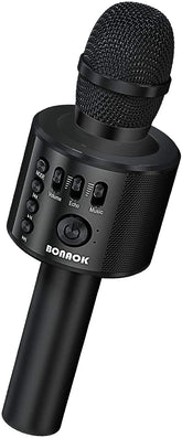 BONAOK Q37 front view showing speaker grille and compact design for easy portability