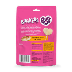 Bonkers Purrpops freeze-dried texture detail showing crispness and concentrated flavour