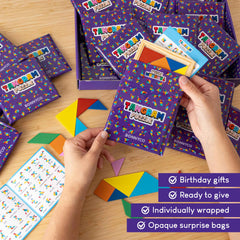 BONNYCO single tangram set in opaque bag demonstrating surprise gifting benefit