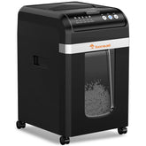 bonsaii front view of auto feed shredder showing compact office-ready design and capacity