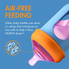 boon nipple shape detail illustrating latch-friendly contour and flow control