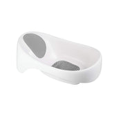 Boon tub front view showing compact shape and easy-access rim for safe bathing