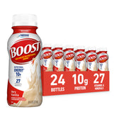 BOOST front packaging showing 24-pack and ready-to-drink convenience benefit