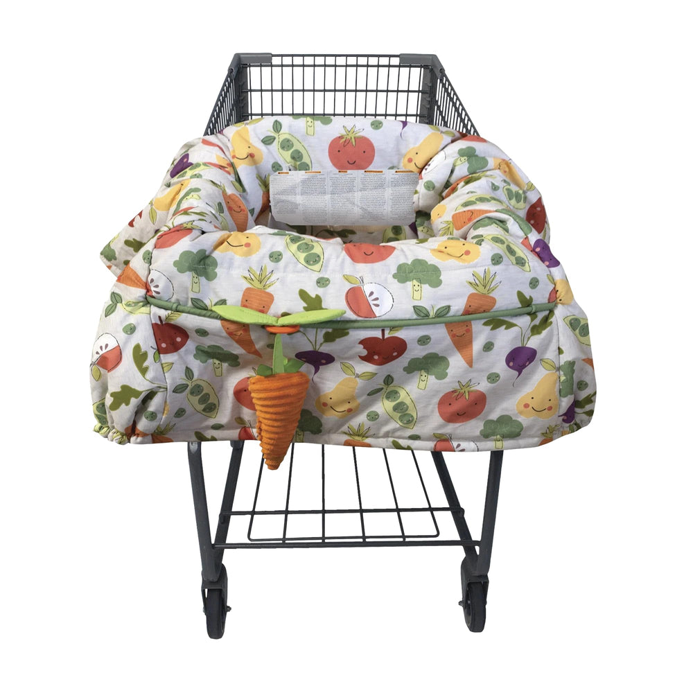 Boppy front view packaging showing cover and benefits