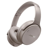 Bose QuietComfort front view showing Sandstone finish and premium build benefit