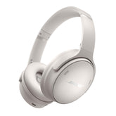 Bose QuietComfort front view showing sleek white smoke design and comfort