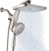 BOZYBO front view of boxed rain shower set showing complete kit benefit
