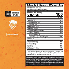 BARE PERFORMANCE NUTRITION close-up packet showing easy-open convenience