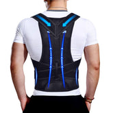 BraceTop front view showing full back brace and stable posture support