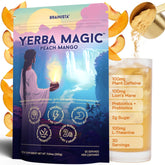 Brainista Yerba Magic front packaging showing product and flavor benefits
