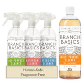 Branch Basics concentrate front packaging showing size and safe ingredients benefits