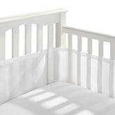 BreathableBaby front view of full-size crib liner showing clean coverage and airflow benefit