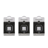 Bridgewater Sweet Grace front packaging showing three vent clips and branding benefit: dependable fragrance