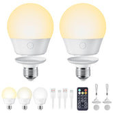 Brightown E26 front profile showing bulb shape and screw base offering versatile lighting