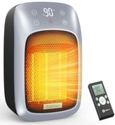 Brightown front view plugged in showing compact heating and space-saving benefit