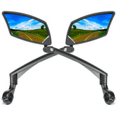 BriskMore front view of paired mirrors showing wide-angle coverage and improved safety