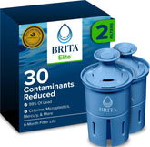 BRITA Elite front packaging showing product and benefits