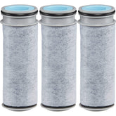 BRITA Stream front packaging showing three replacement filters and benefits