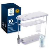 BRITA UltraMax front view showing dispenser and spigot for convenient pouring