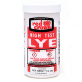 BRJR Boyer Corporation lye front packaging showing secure container and label benefits