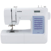 Brother CS5055 front view showing controls and sewing area for easy operation