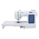 Brother CS7000X front view showing machine and controls for clear operation