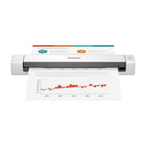 Brother DS-640 front view showing compact body and easy portability