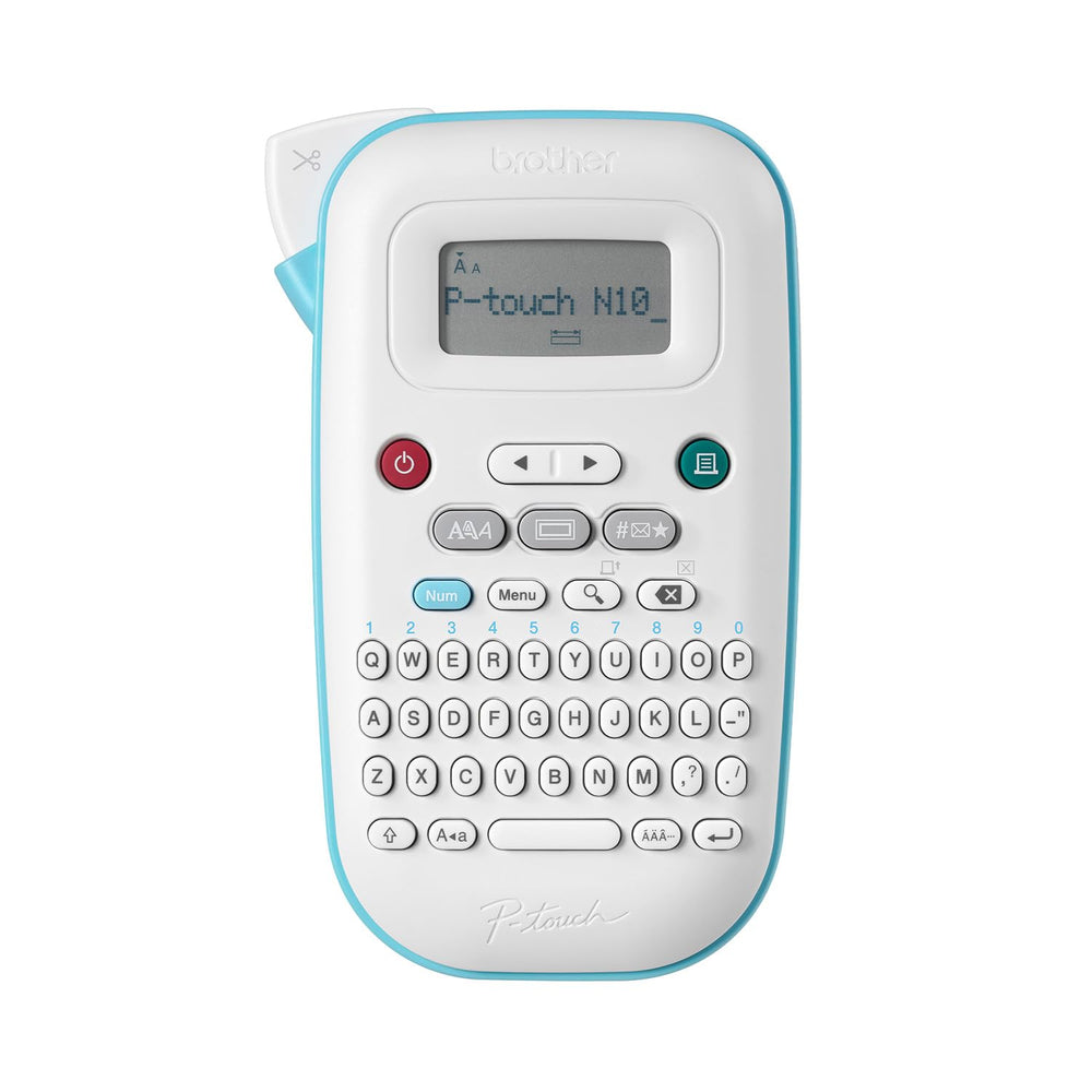 Brother PT-N10 front view showing compact design and easy handling benefit