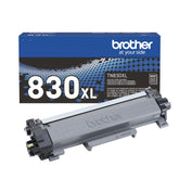 Brother TN830XL front packaging showing brand and high-yield benefit