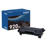Brother TN920XL front packaging showing cartridge and yield benefit