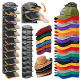 BRUBEQO front view assembled hat racks showing organized display and space saving