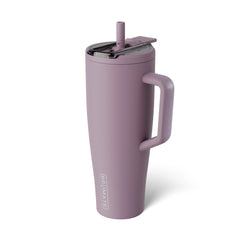 BrüMate Era Flip front view showing Lilac Dusk finish and sleek profile for style