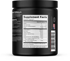 Bucked Up Red Raz being poured into a shaker bottle to illustrate easy preworkout preparation