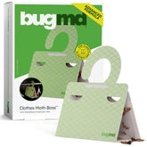 BugMD front packaging showing six pre-baited traps and benefits