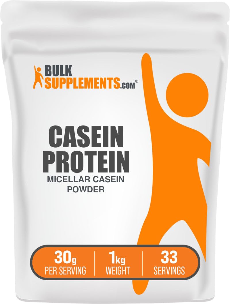 BulkSupplements front packaging showing product name and size for clear identification
