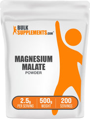 BulkSupplements front pouch showing product and clear labeling for convenience
