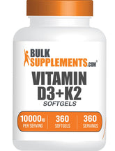 BulkSupplements front packaging showing bottle and label benefits