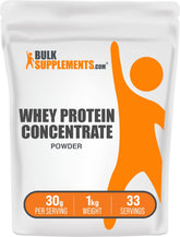 BulkSupplements front pouch showing label and weight for clear product info
