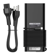 BULL-TECH front view of 130W USB-C charger showing labeling and ports, reliable replacement