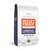Bulletproof front packaging showing 10 oz bag and blend name for clear product ID