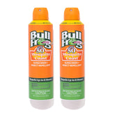 Bullfrog Mosquito Coast front packaging shows SPF50 and 2-in-1 benefit